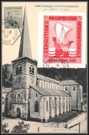 96139 N°163 Vignette Pexip 1937 Orphelins De Guerre Seul Sur Carte Postale Rupt Eglise Postcard France - Storia Postale