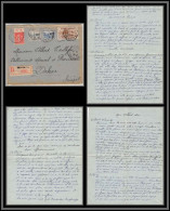 96216 N°230 164 165 Bordeaux Dakar Sénégal Lac 6 Pages Orphelins De Guerre Lettre Cover France - Cartas & Documentos