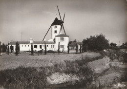 SAINT-JEAN-DE-MONTS. - Moulin De La Rivière.  Cliché Noir Et Blanc RARE - Saint Jean De Monts