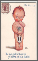 96101 N°148 Orphelins De Guerre Seul Sur Carte Postale Postcard The Pessimist Illustrateur France - Storia Postale