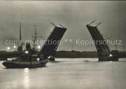 71989784 Leningrad St Petersburg Weisse Naechte Newa Bruecke  St. Petersburg - Russia