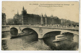 75 PARIS ++ La Conciergerie Et Le Pont Au Change ++ - Distretto: 01