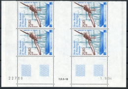 TAAF - N°201 - LE TAMARIS - BLOC DE 4 - COIN DATE 01.09.94 - Unused Stamps