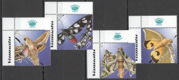 Vanuatu - 2003 - Moths - Yv 1168/71 - Andere & Zonder Classificatie