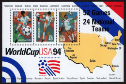 United States (USA) - 1994 - World Cup 94 - Yv Bf 29 - 1994 – États-Unis
