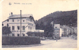 MALMEDY - Entrée De La Ville - Hotel De La Gare - Malmedy