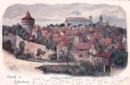 Deutschland - Gruß Aus Nürnberg - Nuernberg  - Litho 1899 - Nürnberg