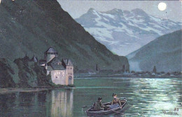 Vaud - Chateau De CHILLON - Illustrateur Muilick - Autres & Non Classés