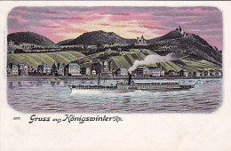 Gruss Aus KONIGSWINTER - Litho - Königswinter