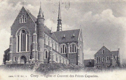 CINEY - L'église Et Couvent Des Freres Capucins - Ciney