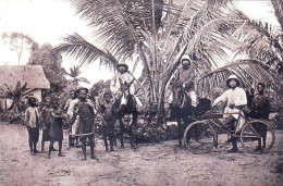 Congo Belge - Mission Des RR PP Jésuites Au Kwango - Equipé Pour La Route -1924 - Congo Belge