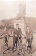 Liege - Carte Photo - La Pose Avec Les Velos Au Barrage De La Gileppe - Gileppe (Barrage)