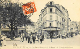 CPA - PARIS - N°1705 - Rue Julien Lacroix , Rue Du Liban à La Place Etienne-Dolet - (XXe Arrt.) - 1914 - F. Fleury - TBE - Distrito: 20