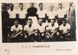 F. C. O. CHARLEVILLE ( CARTE PHOTO ) - Charleville