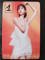 Photocard K POP Au Choix  TWICE 13th Mini Album With You Mina - Altri & Non Classificati