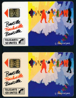 Télécartes France - Publiques N° Phonecote F51+F52 -Fromanger-Bastille 50U Et 120U Luxe - 1989