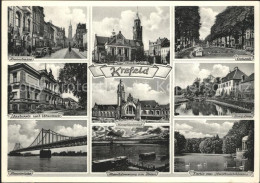 71989511 Krefeld Ostwall Burg-Linn Rheinstrasse Kirche Westwall Mit Museum Ostwa - Krefeld