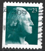 United States 2002. Scott #3618 (U) George Washington - Used Stamps