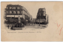 Montpellier Perspective De La Rue Maguelonne - Montpellier