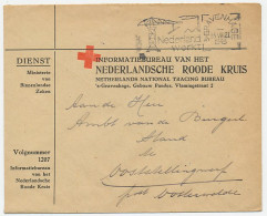 Dienst Den Haag - Oosterwolde 1948 - Rode Kruis Informatiebureau - Ohne Zuordnung