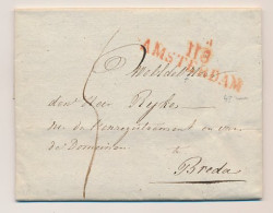 Amsterdam - Breda 1811 - 118 AMSTERDAM - ...-1852 Prephilately