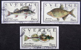 Sweden 2001   Fish  Minr.2245-47  ( Lot  I 364 ) - Gebraucht