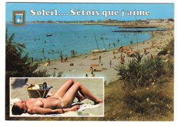 SETE (34) - La Plage De La Corniche - Sete (Cette)