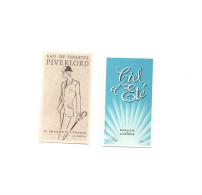 CARTE PARFUMEE ANCIENNE PIVER - Vintage (until 1960)