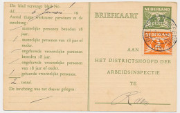 Arbeidslijst G. 15 A Locaal Te Rotterdam 1930 - Ganzsachen