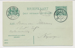 Briefkaart G. 60 Utrecht - Nijmegen 1905 - Entiers Postaux