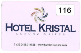 ITALIA  KEY HOTEL   Hotel Kristal -     Zanè (VI) - Hotel Keycards