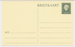 Briefkaart G. 343 A - Postwaardestukken