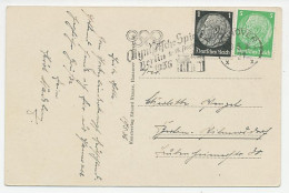 Card / Postmark Deutsches Reich / Germany 1936 Olympic Games Berlin 1936 - Sonstige & Ohne Zuordnung