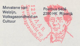 Meter Cover Netherlands 1990 125 Years State Supervision Of Public Health - Thorbecke  - Unclassified