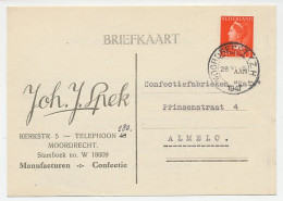 Firma Briefkaart Moordrecht 1947 - Manufacturen / Confectie - Non Classés