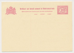 Ned. Indie Briefkaart G. 50 - Niederländisch-Indien
