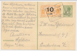 Spoorweg Poststuk Bergen Aan Zee - Amsterdam 1938 - Non Classés