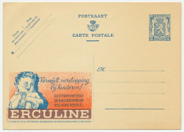 Publibel - Postal Stationery Belgium 1941 Erculine - Avoids Constipation  - Pharmacie