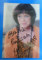 AUTOGRAPHE DE ANNIE DUPEREY SUR PHOTO - Actors & Comedians