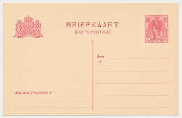 Briefkaart G. 84 A I - Postwaardestukken