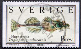 Sweden 2001   Fish  Minr.2247   ( Lot I 363 ) - Usati