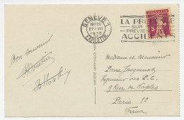 Card / Postmark Switzerland 1930 Traffic Safety - Otros & Sin Clasificación