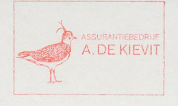 Meter Cut Netherlands 1983 Bird - Lapwing - Peewit - Autres & Non Classés