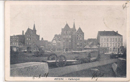 ANTWERPEN-ANVERS " FOTOKAART-KATTENDYCK-TECHNISCHE SCHOOL V/D AALMOZENIERS V/D ARBEID-LONDENSTRAAT" - Antwerpen