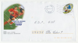 Postal Stationery / PAP France 2001 World Cup Rugby 1999 - Sonstige & Ohne Zuordnung