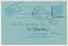 Treinblokstempel : Antwerpen - Amsterdam C 1928 ( Den Haag ) - Unclassified