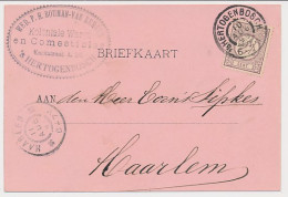 Firma Briefkaart S Hertogenbosch 1899 - Koloniale Waren  - Unclassified