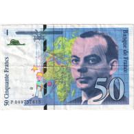France, 50 Francs, St Exupéry, P049757615, TTB - 50 F 1992-1999 ''St Exupéry''
