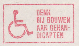 Meter Cut Netherlands 1983 Disabled - Wheelchair - Handicaps