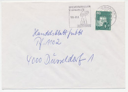 Cover / Postmark Germany 1984 Accordion - Harmonica - Free Market - Musique